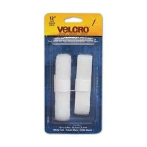   Velcro Sew On Tape 5/8x12 White 90024; 6 Items/Order