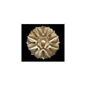   Maple Wood Hand Carved Oval Acanthus Rosette #9050: Home Improvement