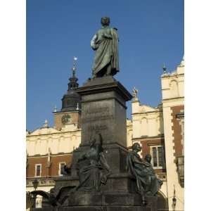  Statue of the Romantic Poet Mickiewicz in Front of the 