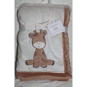  BabyGear Boutique Blanket Collection Soft Giraffe Plush 