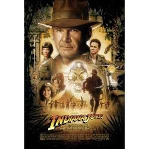 Indiana Jones Kingdom of Crystal Skull Movie Poster Size 27x40