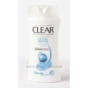  Clear Ice Cool Menthol Shampoo (Pack of 6): Beauty