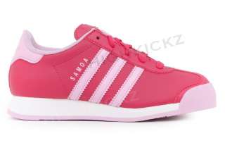 Adidas Samoa C Pink White Preschool New Shoes SZ 10.5~3  