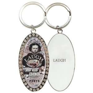   Sally Jean   Laugh Till You Wet Your Pants Key Ring 