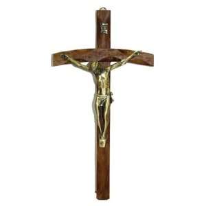 Crucifix   Wood Wall Cross   12 Height:  Home & Kitchen