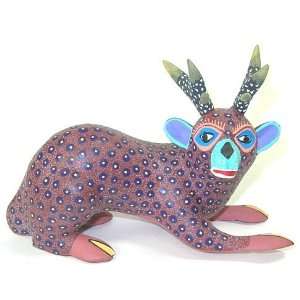  Antelope Oaxacan Wood Carving 6.5 Inch