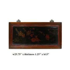  Chinese Red Black Scenery Wall Plaque Display Ass622: Home 