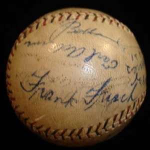  1934 St. Louis Cardinals Autographed Baseball Sports 