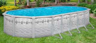    Oval Above Ground Swimming Pool Package   20 Year Warranty  