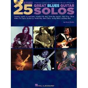  25 Great Blues Guitar Solos   BK+CD: Musical Instruments