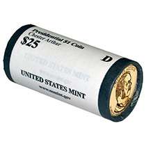 Chester Arthur 21th President Dollars 1 D Mint Roll Mint paper  