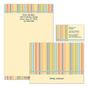  Stripes Personalized Stationery