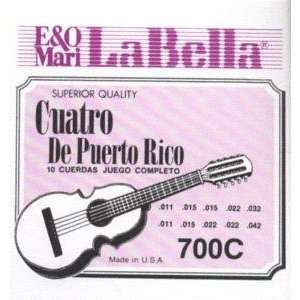    LaBella 700C Cuatro De Puerto Rico Set: Musical Instruments