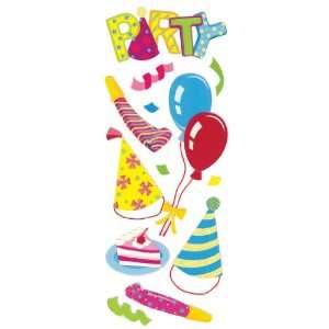  Jolees Boutique Party Dimensional Stickers Arts, Crafts 