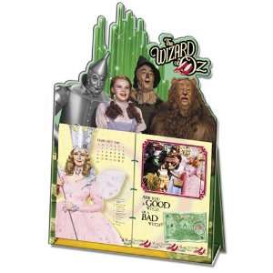  Wizard of Oz 2011 Die Cut Desk Calendar