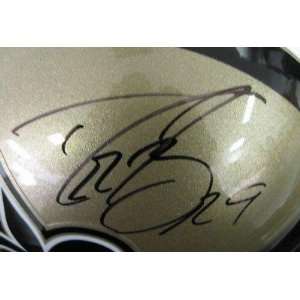  Autographed Drew Brees Helmet   Full Size Holo 