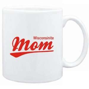  Mug White  Wisconsinite MOM  Usa States: Sports 