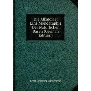   Basen (German Edition) Ernst Heinrich Winterstein Books