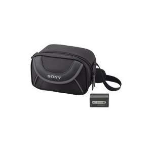  Sony ACC FH50A Camcorder Accessory Kit (Black): Camera 