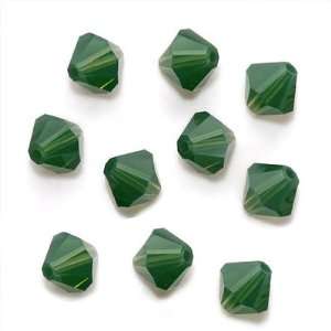  Swarovski Crystal Bicone 5301 6mm Palace Green Opal 20 