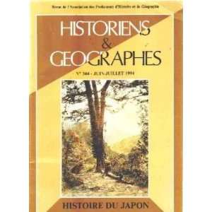  Historiens et géographes n° 344/ histoire du japon 