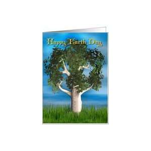  Tree Happy Earth Day Earth Day, Holiday, April 22 Card 
