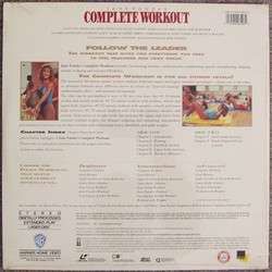 JANE FONDAs Complete Workout Aerobic Laserdisc NEW  