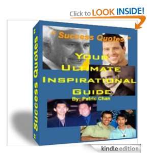 SUCCESS QUOTES   Your Ultimate Inspirational Guide Patric Chan 