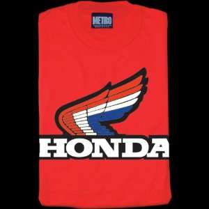  Metro Racing RWB Honda T Shirt , Color: Red, Size: Md, Style 