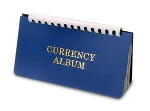 Whitman Currency Album Small Notes   Banknote Wallet  