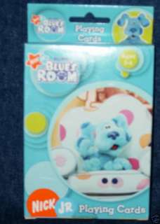 New Blues Clues Nick Jr. Blue Room Playing Cards Game  