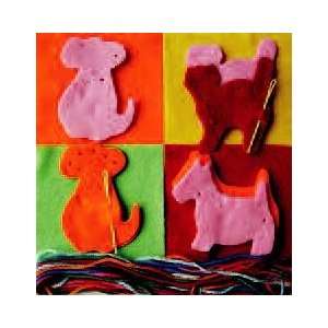    Craft for Kids  4 Felt Finger Puppets Craft Kit.: Toys & Games