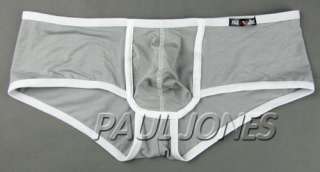 Sexy Men’s Low Rise Underwear Boxers Briefs Shorts Size S~L smooth 