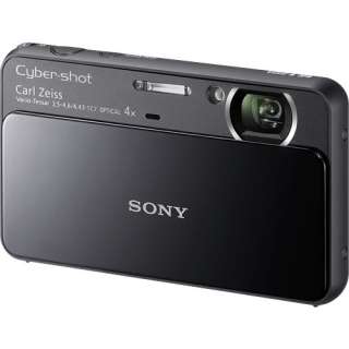 Sony DSC T110/B Cyber shot 16 MP Digital Camera   Black 027242813366 