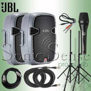 JBL EON315 EON 315 Portable Powered PA Loudspeakers 798304150391 