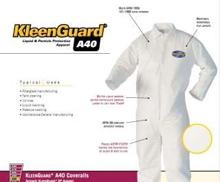 KLEENGUARD A40 Liquid Particle Protection Coveralls 2XL  