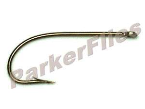 100 Mustad Fly Tying Hooks 3366 Size #2 Crappie, Bass, Pike  