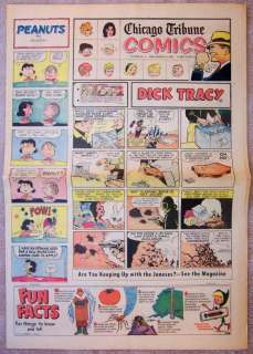   TRIBUNE SUNDAY COMICS 12/14 1969 Corgi Mini Toy Woolworth Canaries Ad