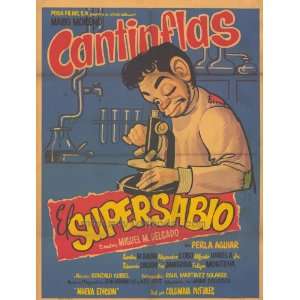  Supersabio El (1948) 27 x 40 Movie Poster Spanish Style A 