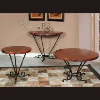 Hand Forged Iron Base Wood Dining Table 4 Chairs      Your Dreams Just 