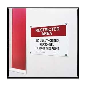 Sign,10x14 In,no Trespassing Admittance   ACCUFORM  