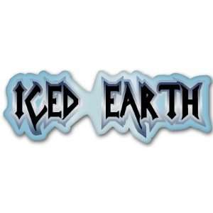  Iced Earth heavy metal music sticker decal 6 x 2 