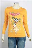 YELLOW NEW Wonder Woman Long Sleeve Tee Shirt. ♣ XS, S  