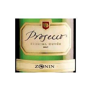  Zonin Prosecco Special Cuvee Brut 187ML: Grocery & Gourmet 