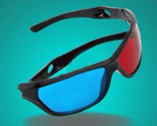   3D NVIDIA VISION DISCOVERY Myopia General Glasses Cyan TV Movie DVD