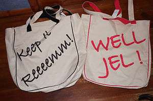 ESSEX Tote Bag Handbag Wel Jel! Keep It Reem! Primark BNWT Faux 