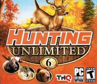 Hunting Unlimited 6 2011 Deer Moose Wolf Bears PC NEW 755142733018 