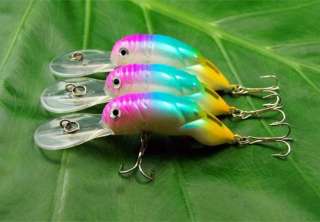 3xBrand New Top water Minnow Fishing lures Tackle 3O3  