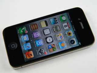 Apple iPhone 4 32GB Black AT&T Smartphone WiFi GSM 5.1 FW 628586176430 