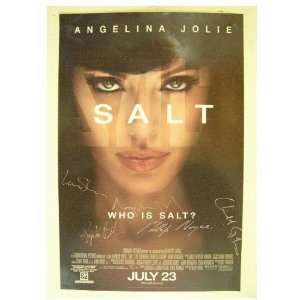  Salt Poster Angelina Jolie Who Is Salt? 